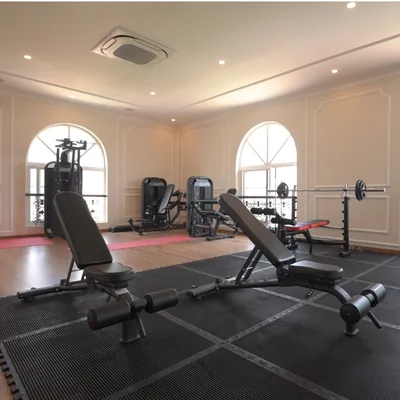 Fitness centre at the clubhouse