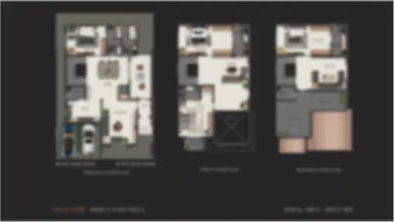 Blurred preview of the JRC Palladio villa floor plan set ??? ground, first and second floor