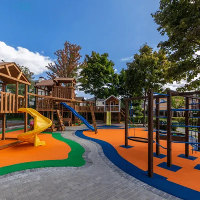 Kids' play area at Northern Lights