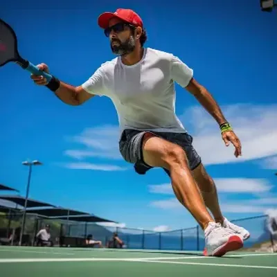 Pickleball court at Northern Lights