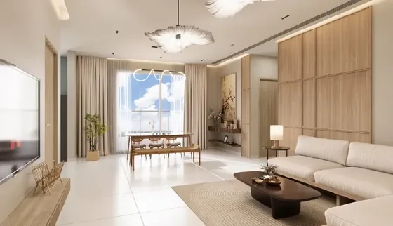 Northern Lights by Puravankara — living room interior render
